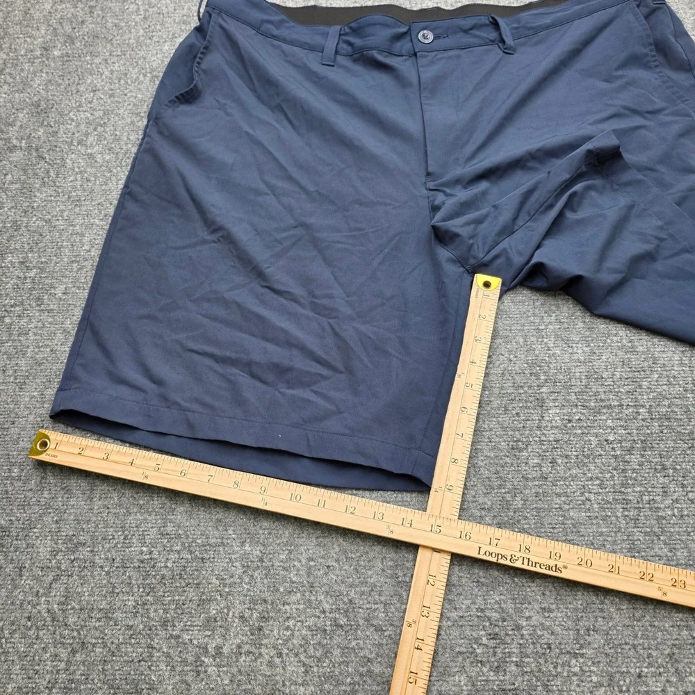 Reebok Golf Mens Navy Blue Performance Stretch Shorts Size 48 Big and Tall